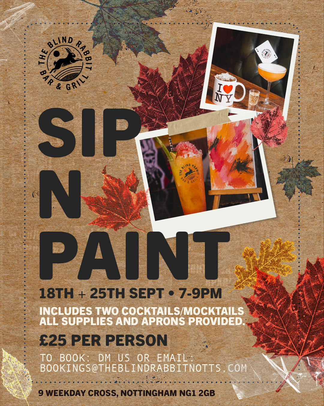 Sip + Paint